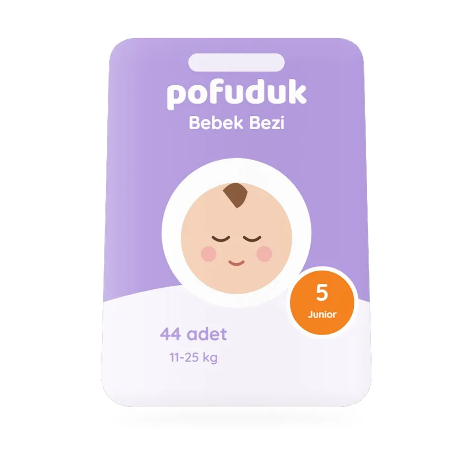 Pofuduk Bebek Bezi 5 Numara Junior 44 Adet