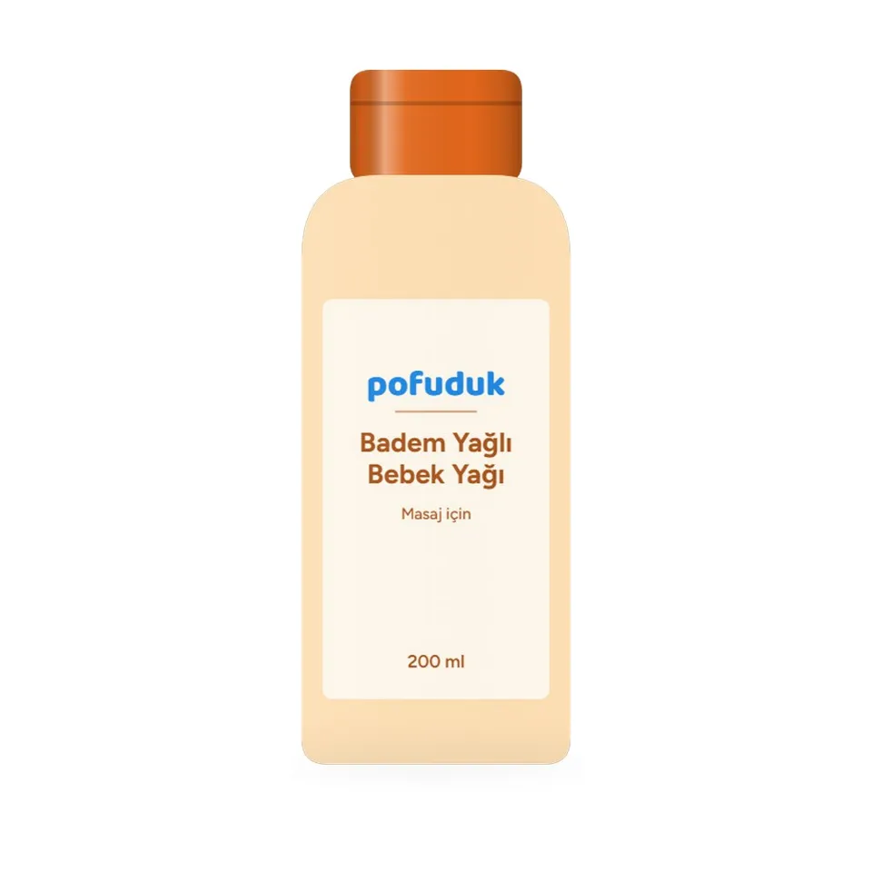 Pofuduk Badem Yağlı Bebek Yağı 200 ml
