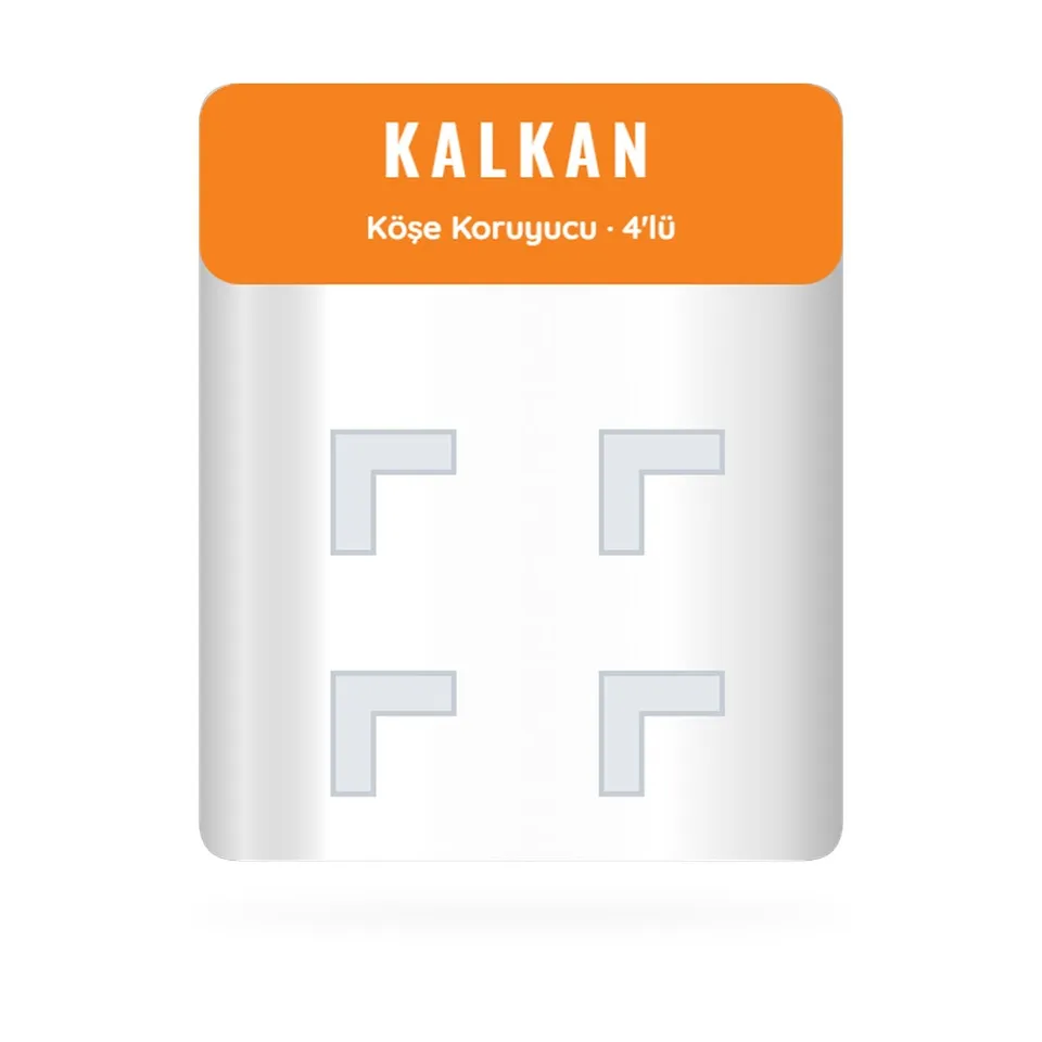 Kalkan Silikon Köşe Koruyucu 4'lü